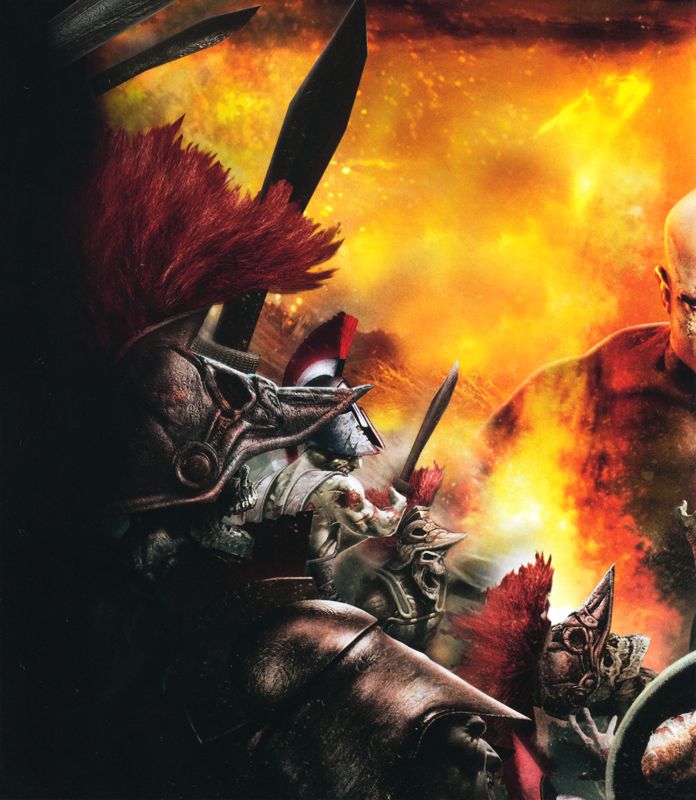 Inside Cover for God of War: Origins Collection (PlayStation 3) (Classics HD release): Left Inlay