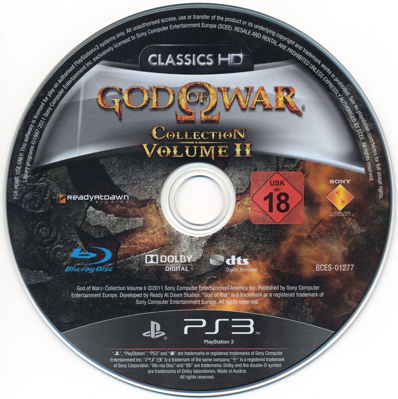 Media for God of War: Origins Collection (PlayStation 3) (Classics HD release)