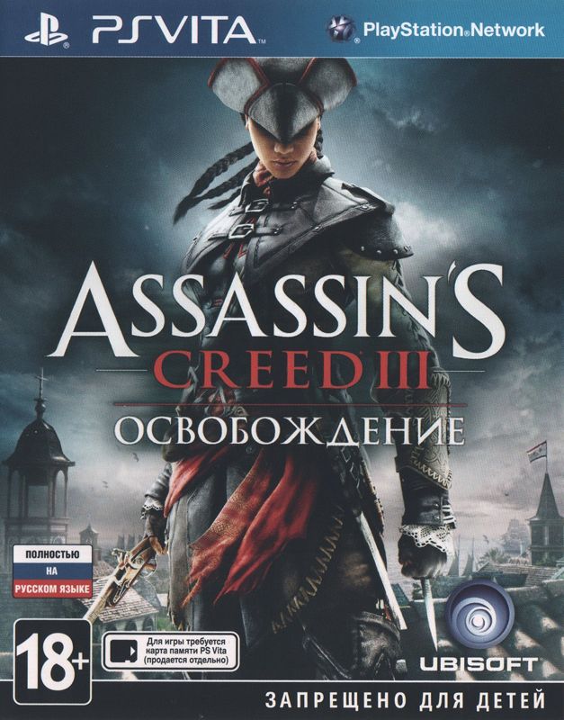 Front Cover for Assassin's Creed III: Liberation (PS Vita)