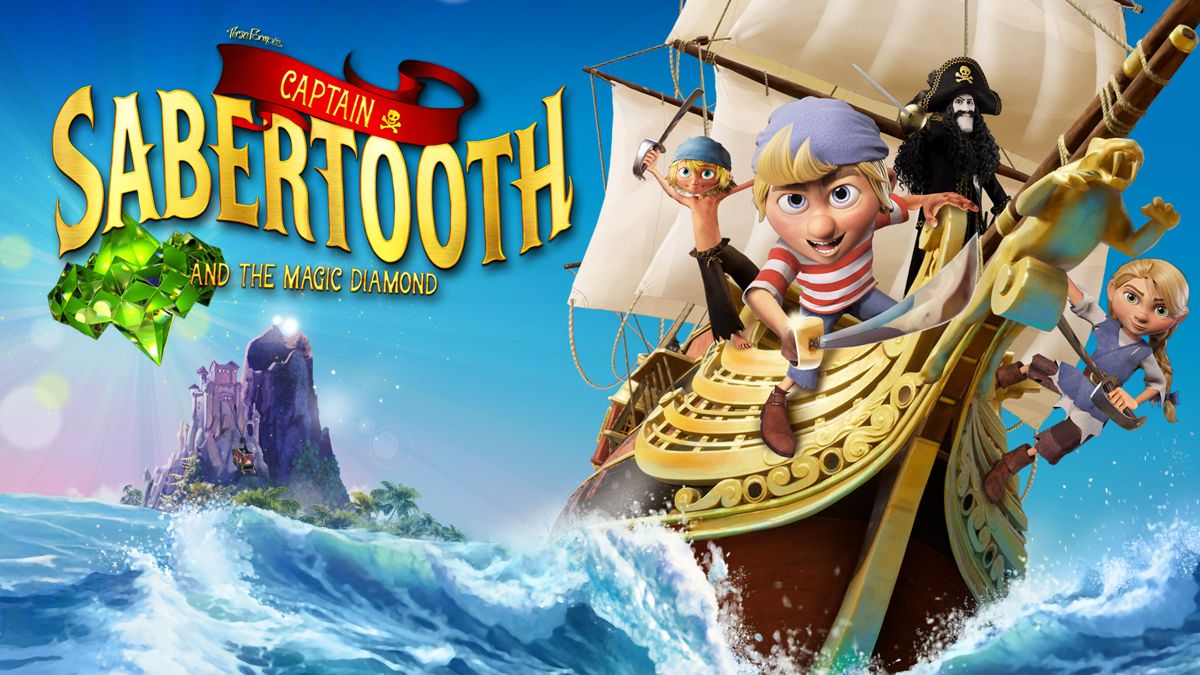 Front Cover for Captain Sabertooth and the Magic Diamond (Nintendo Switch) (download release)