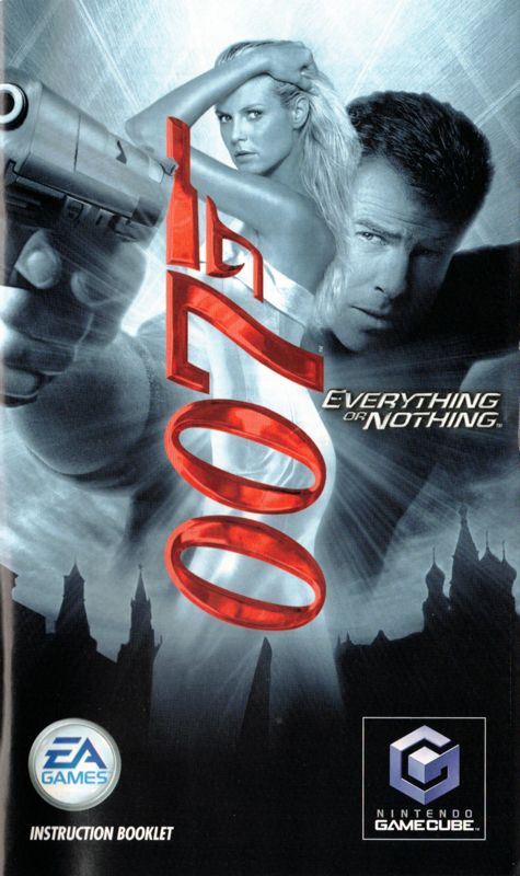 Manual for 007: Everything or Nothing (GameCube): Front