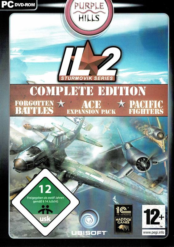 Front Cover for IL-2 Sturmovik Series: Complete Edition (Windows) (Purple Hills release)
