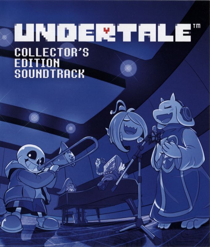 Soundtrack for Undertale (Collector's Edition) (Linux and Macintosh and Windows) (v.1.08 release): Keep Case - Front