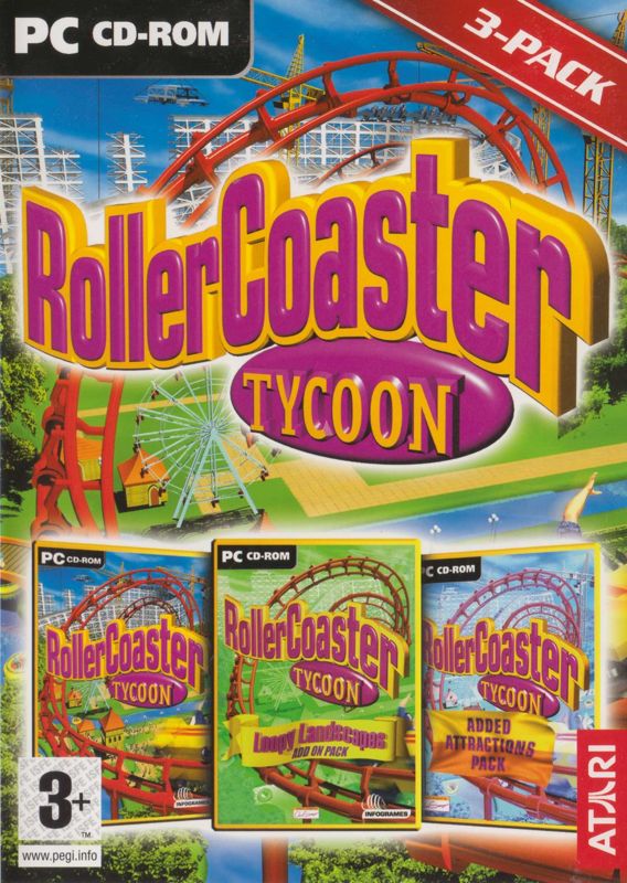 Other for RollerCoaster Tycoon 6 Pack (Windows): Keep Case - RollerCoaster Tycoon - Front