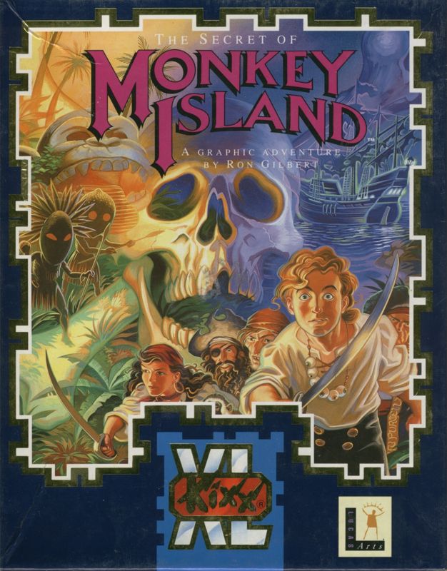 The Secret of Monkey Island cover or packaging material - MobyGames