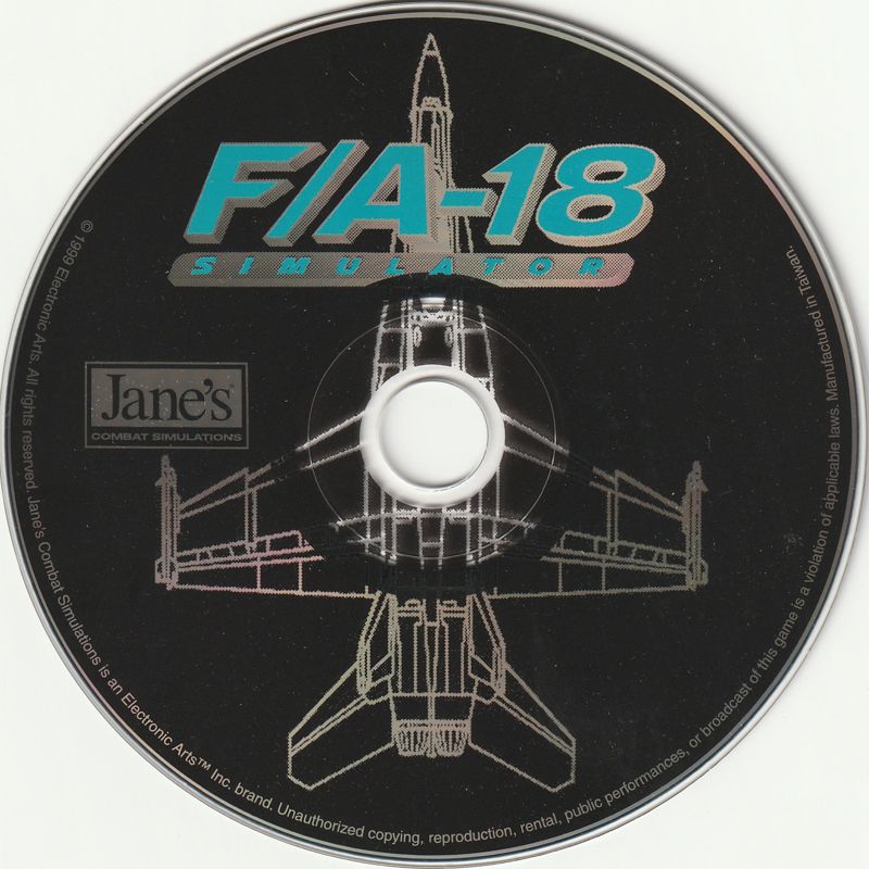 Media for Jane's Combat Simulations: F/A-18 Simulator (Windows)