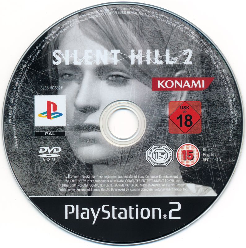 Media for Silent Hill 2 (PlayStation 2) (2009 re-release)