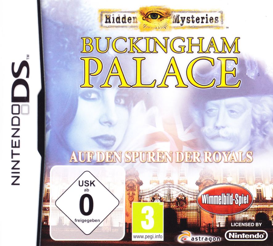 Front Cover for Hidden Mysteries: Buckingham Palace (Nintendo DS)