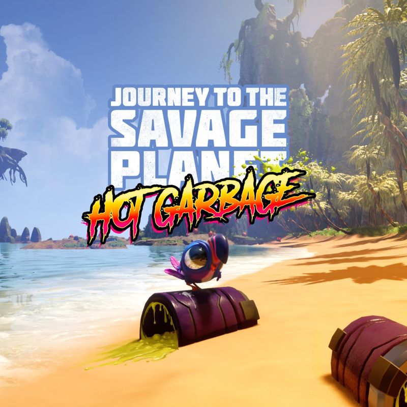 Front Cover for Journey to the Savage Planet: Hot Garbage (PlayStation 4) (download release)