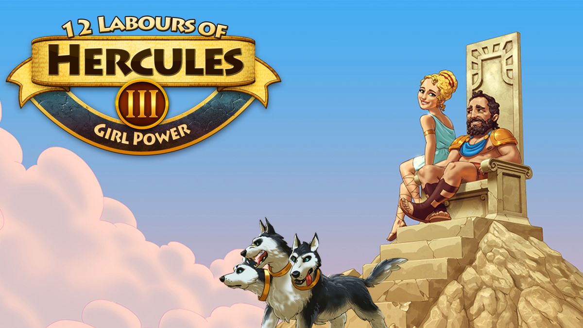 Front Cover for 12 Labours of Hercules III: Girl Power (Nintendo Switch) (download release)