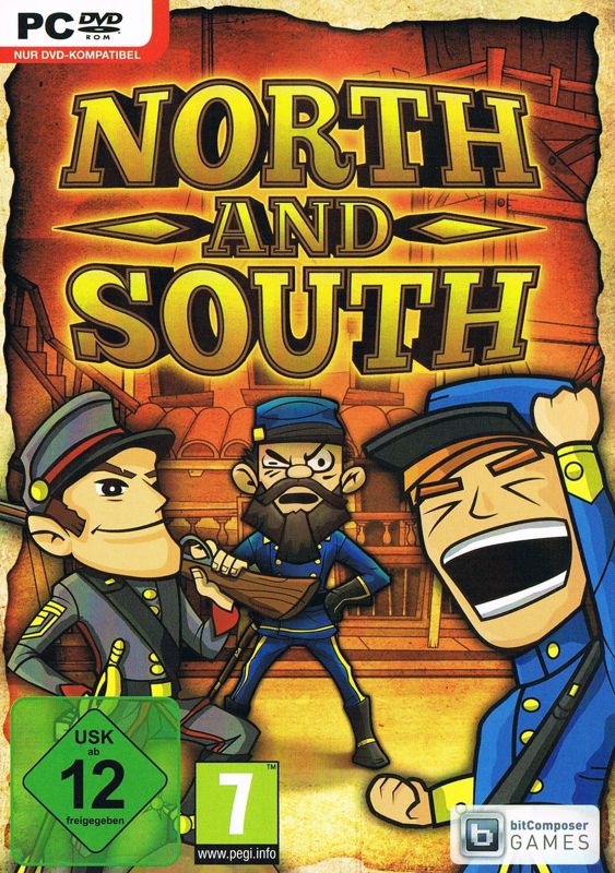 Front Cover for North & South: The Game (Windows)