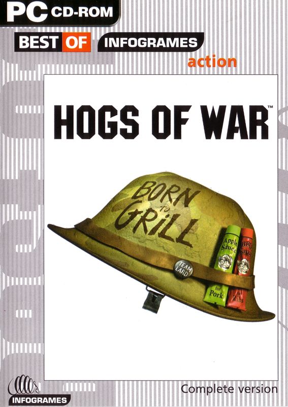 Front Cover for Hogs of War (Windows) (Best of Infogrames release)