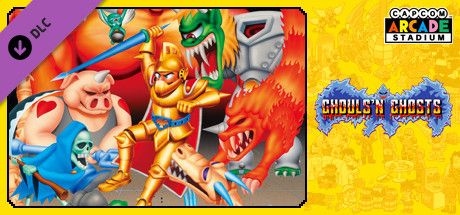 Front Cover for Capcom Arcade Stadium: Ghouls 'n Ghosts (Windows) (Steam release)