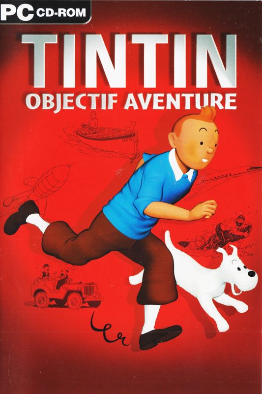 Manual for Tintin: Destination Adventure (Windows): Front (16-page)