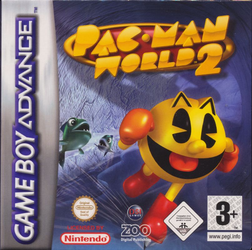 Front Cover for Pac-Man World 2 (Game Boy Advance)