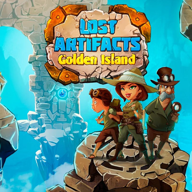 Front Cover for Lost Artifacts: Golden Island (PlayStation 4) (download release)