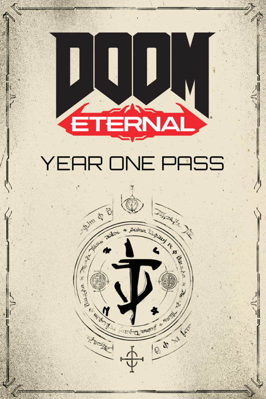 Front Cover for Doom Eternal: Year One Pass (Windows Apps and Xbox One) (download release)