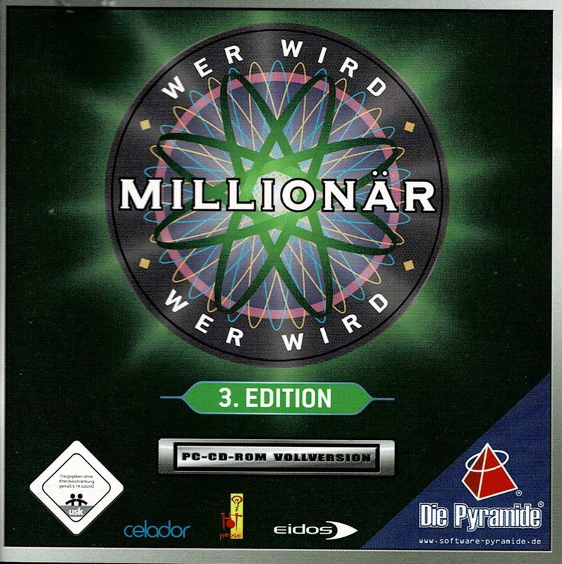 Front Cover for Who Wants to Be a Millionaire: 3rd Edition (Windows) (Software Pyramide release)