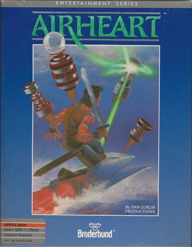 Front Cover for Airheart (Apple II)