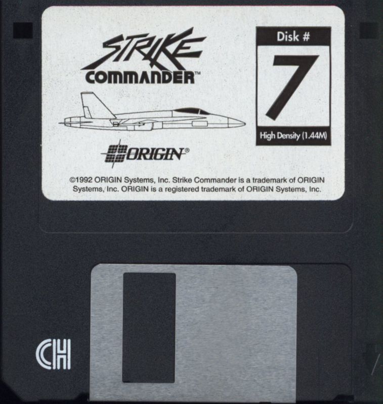 Media for Strike Commander (DOS): Disk 7