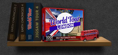 Front Cover for 1001 Jigsaw: World Tour - London (Macintosh and Windows) (Steam release)