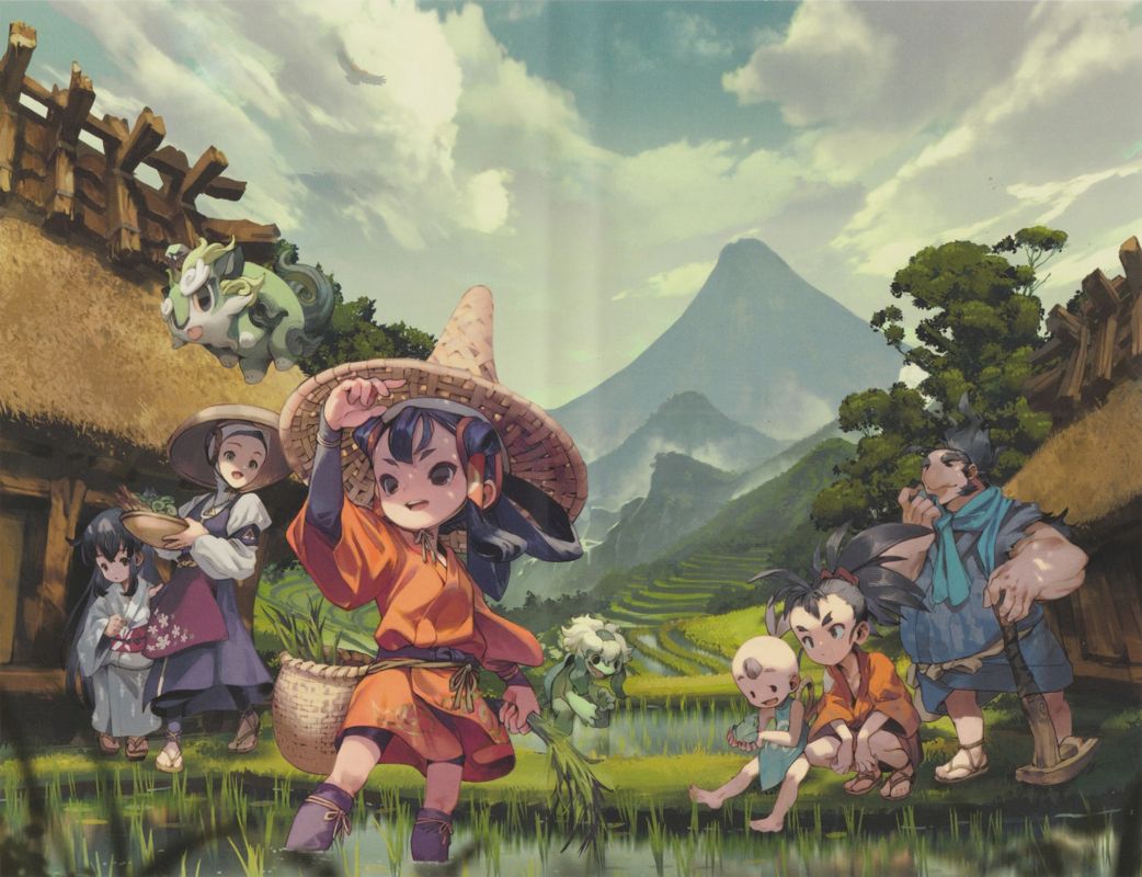 Inside Cover for Sakuna: Of Rice and Ruin (Nintendo Switch): Complete