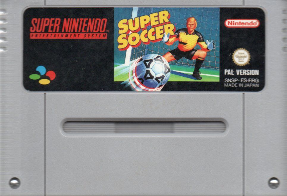 Media for Super Soccer (SNES) (Swiss Release)