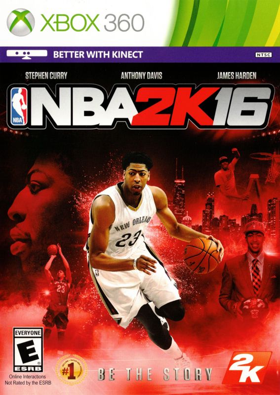 Front Cover for NBA 2K16 (Xbox 360)