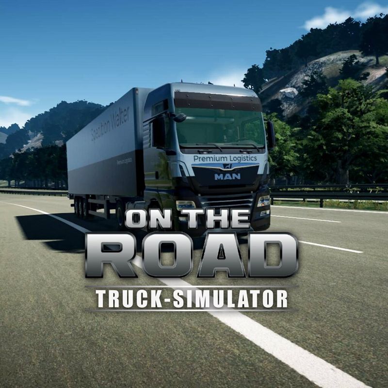 Front Cover for On the Road: Truck-Simulator (PlayStation 4 and PlayStation 5) (download release)