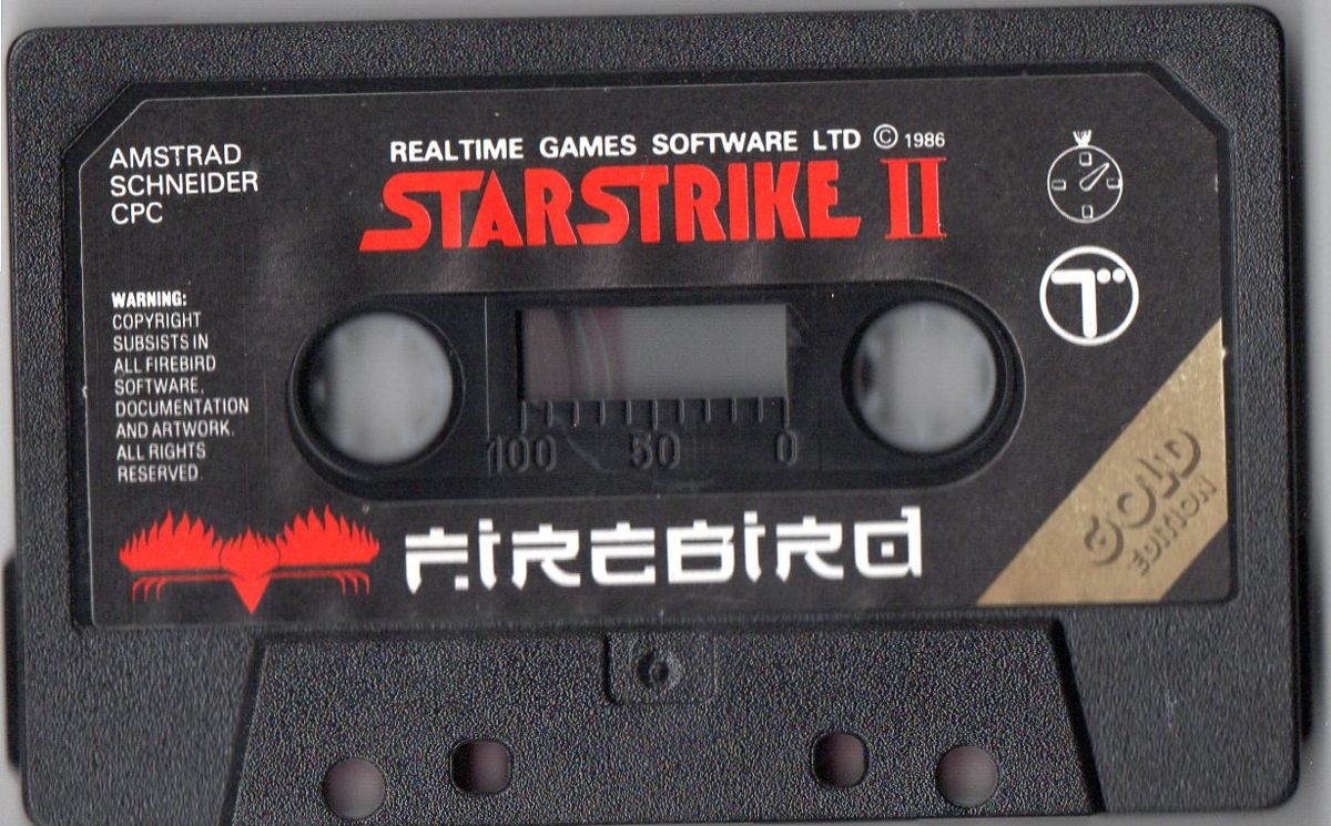 Media for Starstrike II (Amstrad CPC)