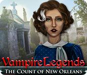 Front Cover for Vampire Legends: The Count of New Orleans (Macintosh and Windows) (Big Fish Games release)