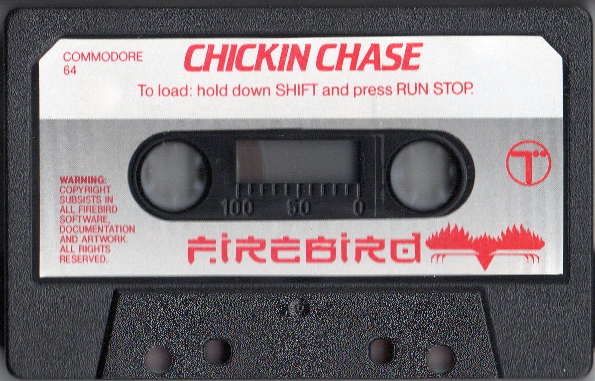 Media for Chicken Chase (Commodore 64) (Silver 199 Range release)