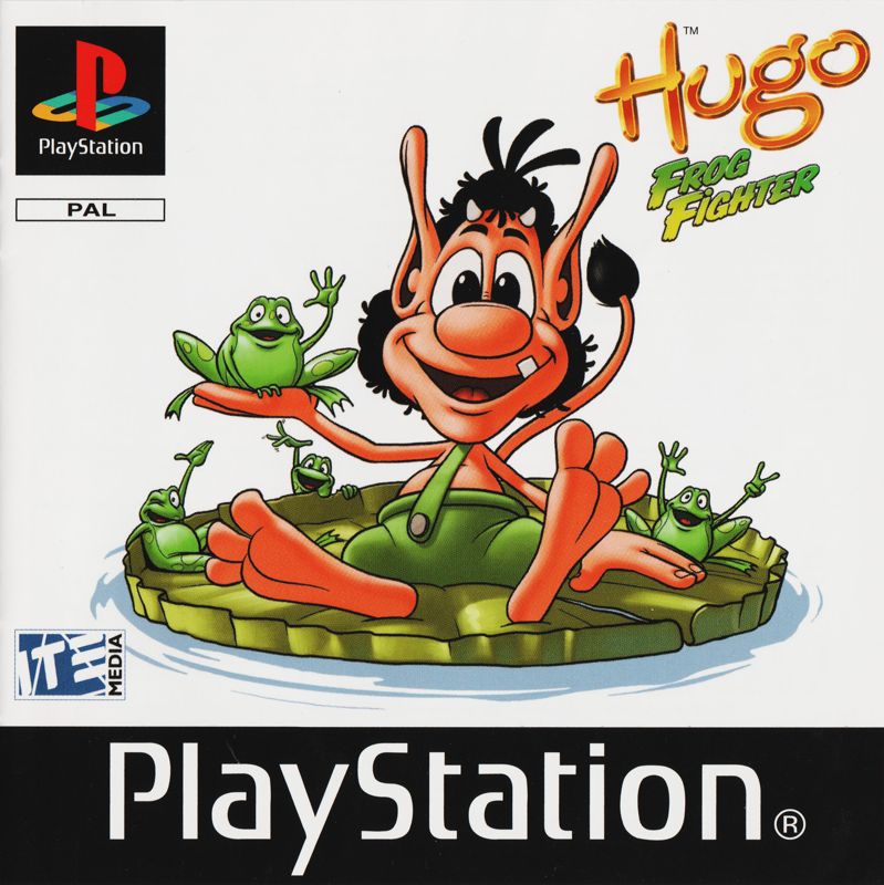 Manual for Hugo: Frog Fighter (PlayStation): Front