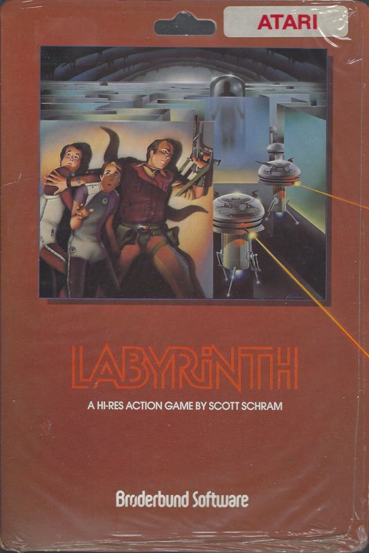 Front Cover for Labyrinth (Atari 8-bit)