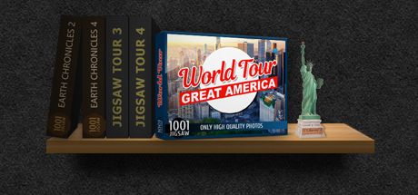 Front Cover for 1001 Jigsaw: World Tour - Great America (Macintosh and Windows) (Steam release)