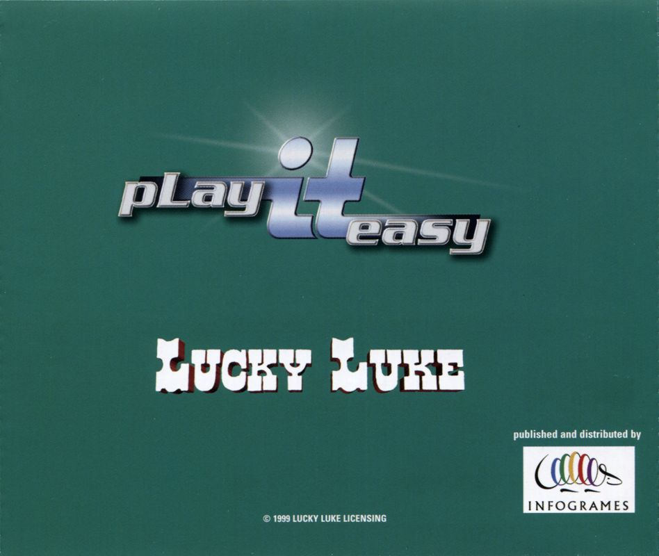 Other for Lucky Luke (DOS and Windows) ("play it easy" release): Jewel Case - Back
