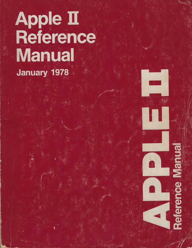 Front Cover for Apple II Reference Manual (Apple II)