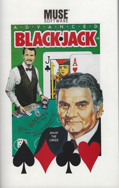 Manual for Advanced Blackjack (Apple II)