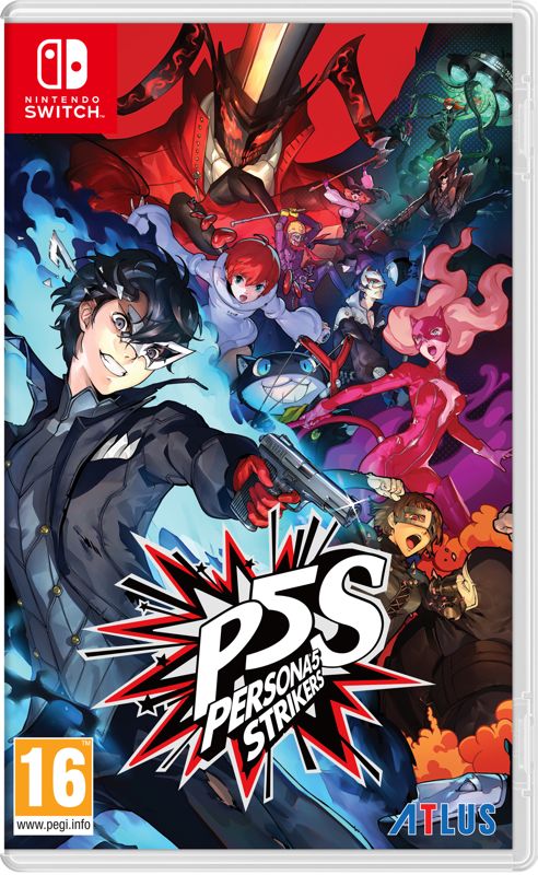 Front Cover for Persona 5: Strikers (Nintendo Switch) (download release)