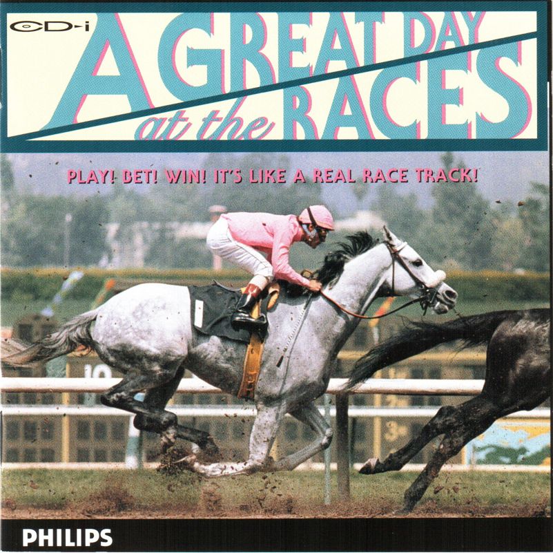 Manual for A Great Day at the Races (CD-i) (Jewel case in hard paper sleeve): Front