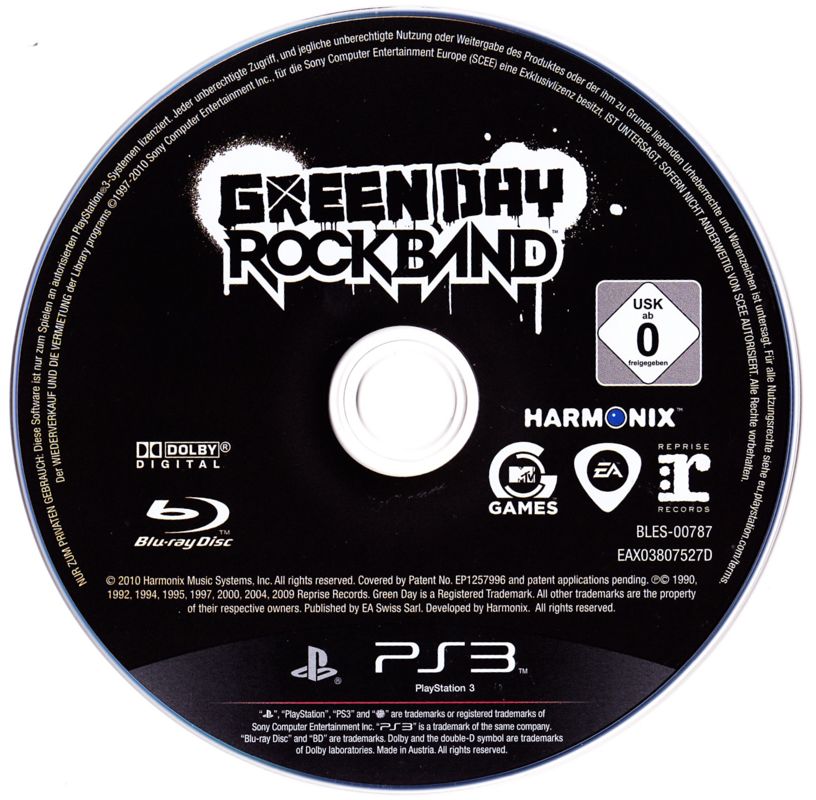 Media for Green Day: Rock Band (PlayStation 3)