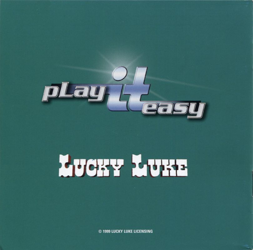 Other for Lucky Luke (DOS and Windows) ("play it easy" release): Jewel Case - Inside Left