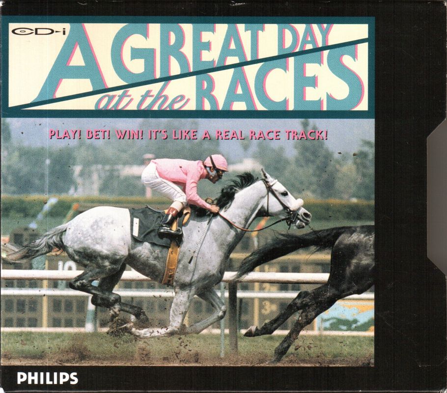 Front Cover for A Great Day at the Races (CD-i) (Jewel case in hard paper sleeve)