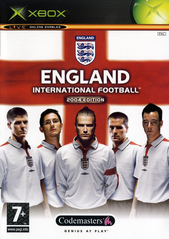 Front Cover for England International Football (Xbox)
