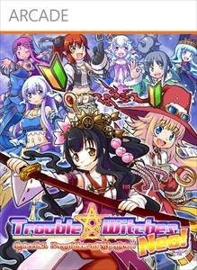 Front Cover for Trouble Witches Neo! (Xbox 360)