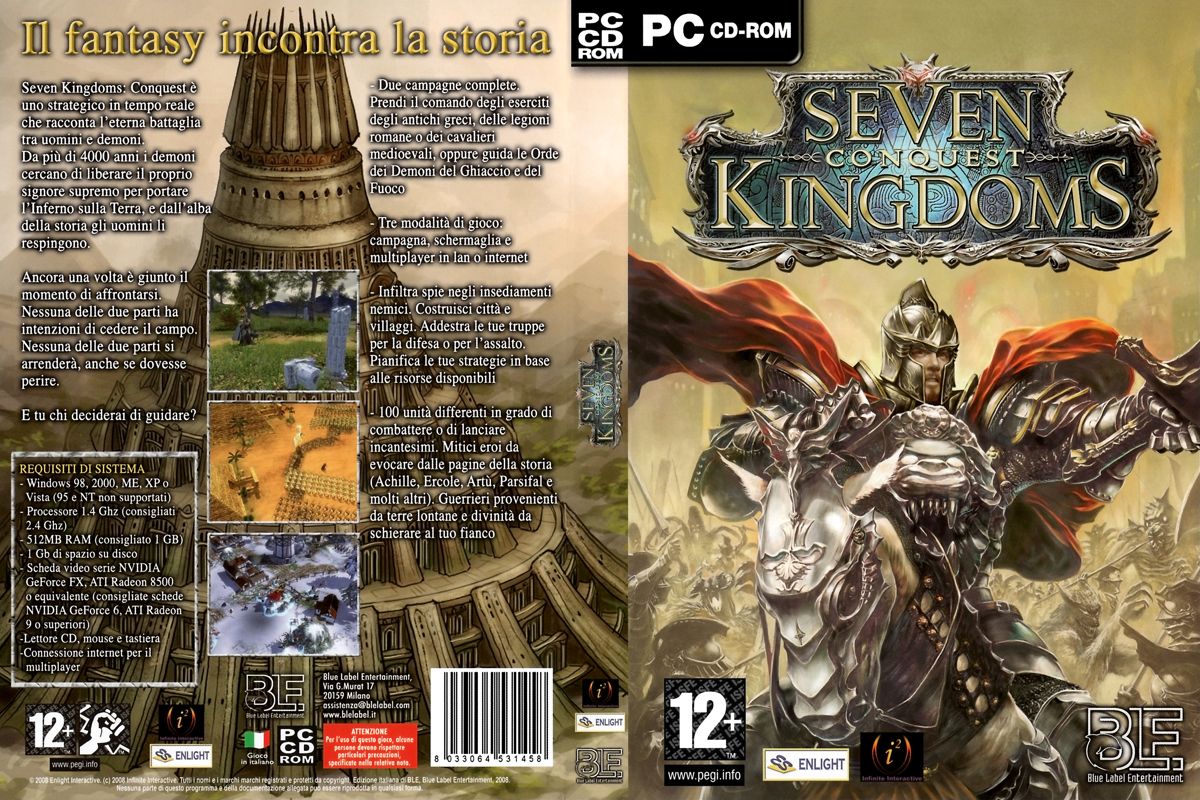 Full Cover for Seven Kingdoms: Conquest (Windows)