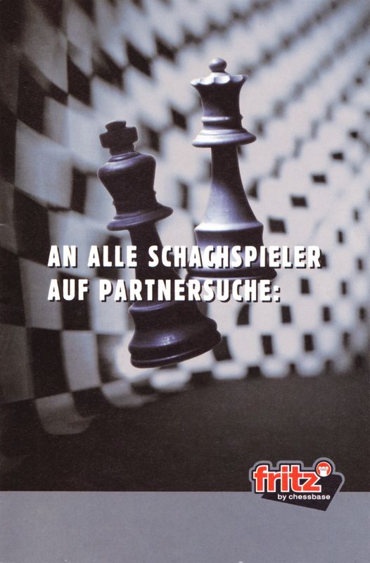 Advertisement for Fritz 9: Play Chess (Windows): Front