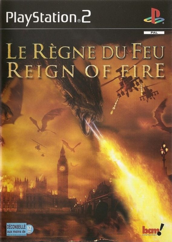 Front Cover for Reign of Fire (PlayStation 2)