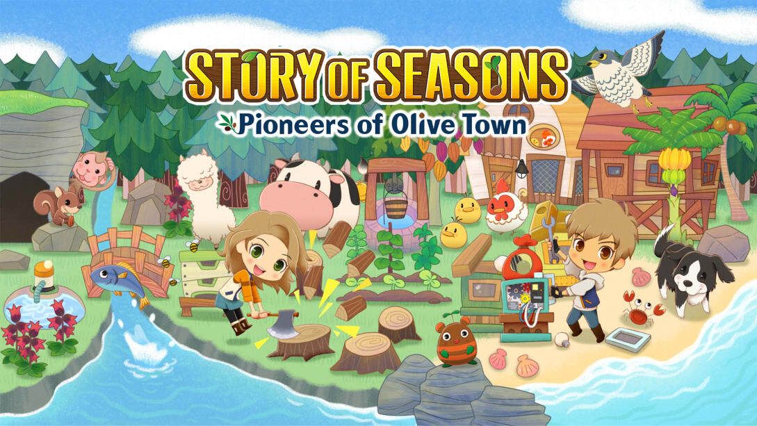 Front Cover for Story of Seasons: Pioneers of Olive Town (Nintendo Switch) (download release)