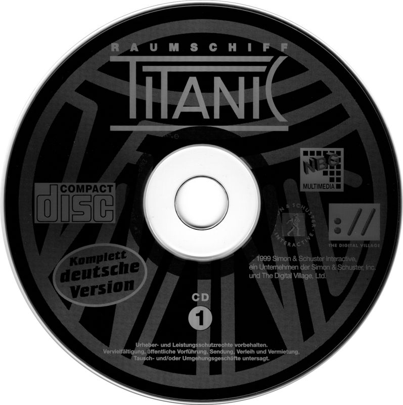 Media for Starship Titanic (Windows): Disc 1